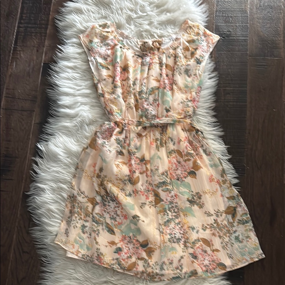 Trendy Floral Dress